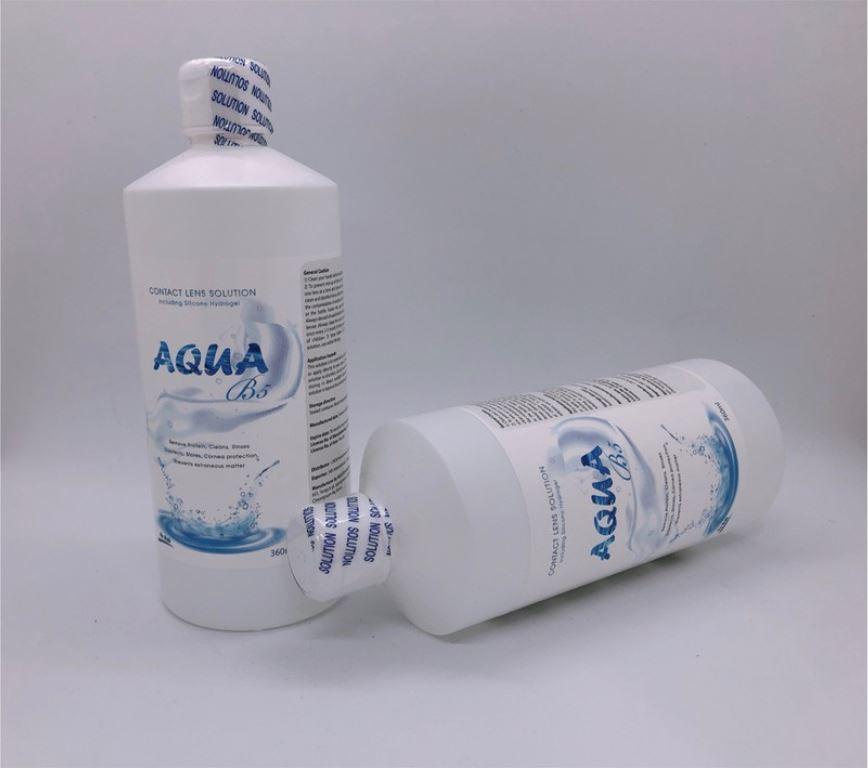 Nước Ngâm Lens Aqua Chai Lớn 360ml ( 4 chai )
