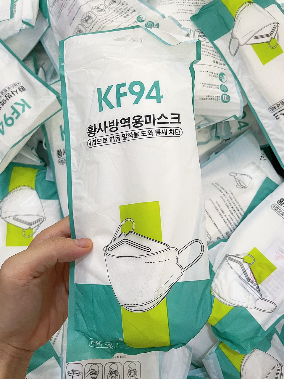 khẩu trang kf94 chất lượng, nhiều loại (túi 5c, túi 10c, combo 5 túi 10c)