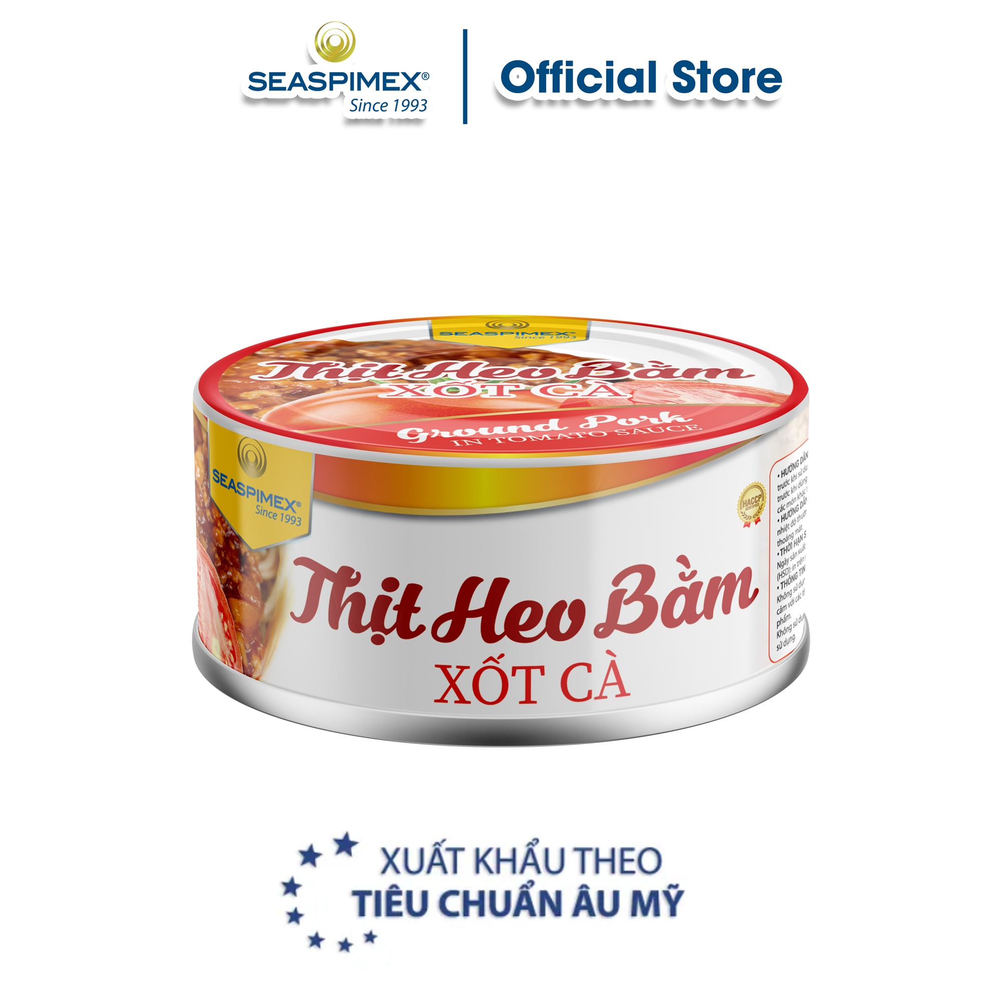 Thịt Heo Bằm Xốt Cà SEASPIMEX 150gr