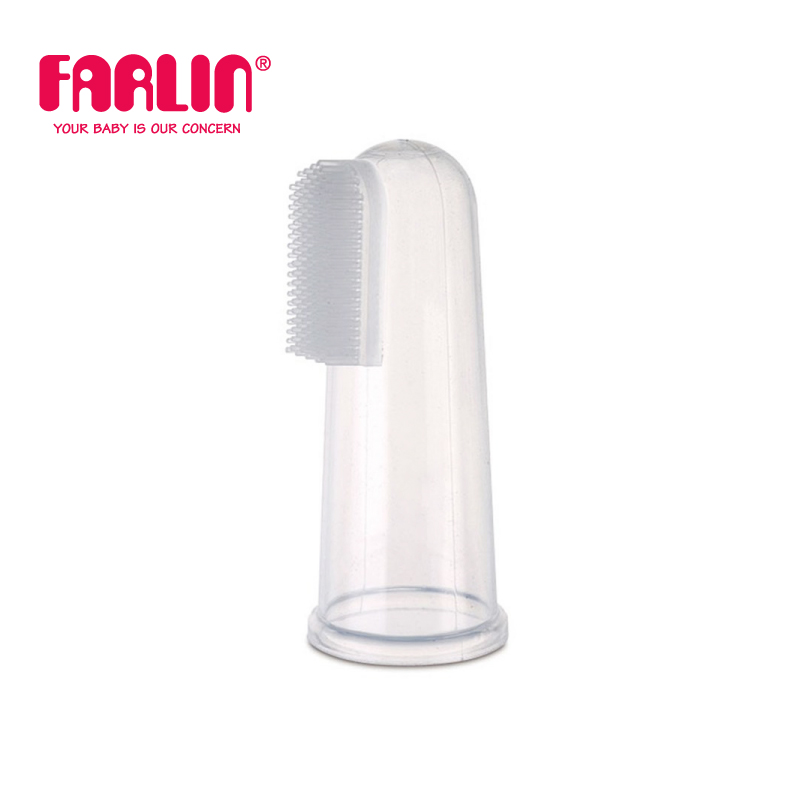 Dụng Cụ Đánh Răng Cho Bé - Ngón tay Silicon Hiệu FARLIN BF-117