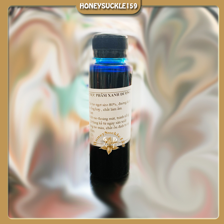Màu thực phẩm màu xanh dương chai 100ml
