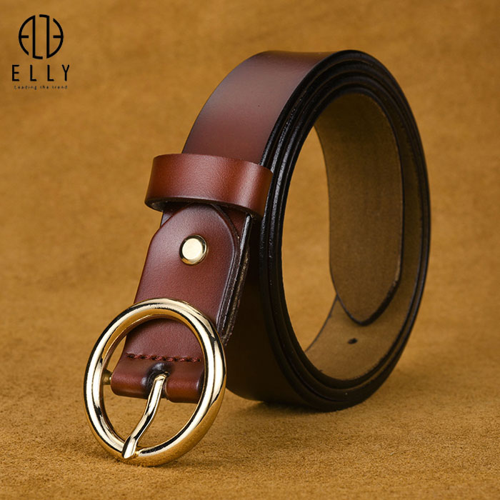 Dây lưng nữ cao cấp da thật ELLY – ED19