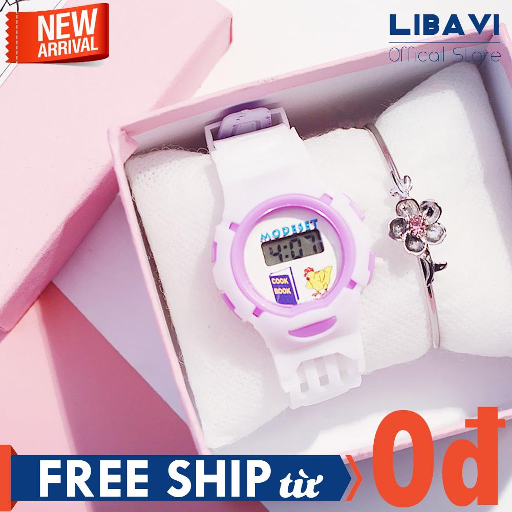 Đồng hồ trẻ em Candycat C06 đa dạng màu sắc, dây đeo silicon siêu bền, máy chạy pin, kháng nước, chống trầy nhẹ (nhiều màu)