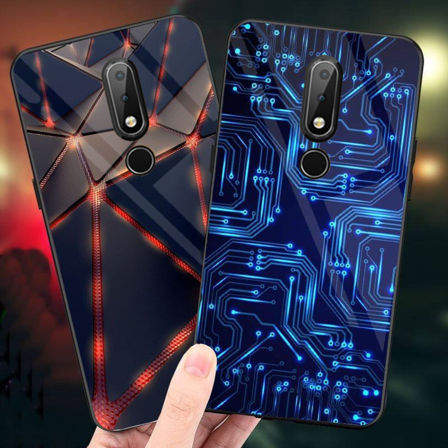 Ốp Lưng KÍNH BÓNG NOKIA 6.1 PLUS PHIÊN BẢN MỚI
