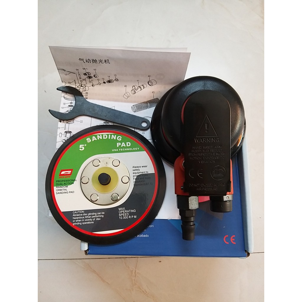 máy chà nhám dùng hơi
