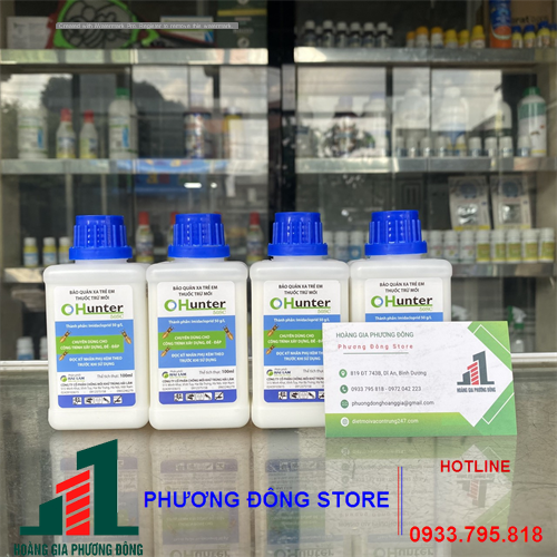 Thuốc diệt mối HUNTER 50SC-100ml