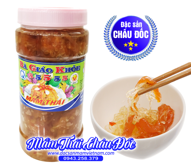 Mắm thái Bà Giáo Khỏe - Đặc sản Châu Đốc