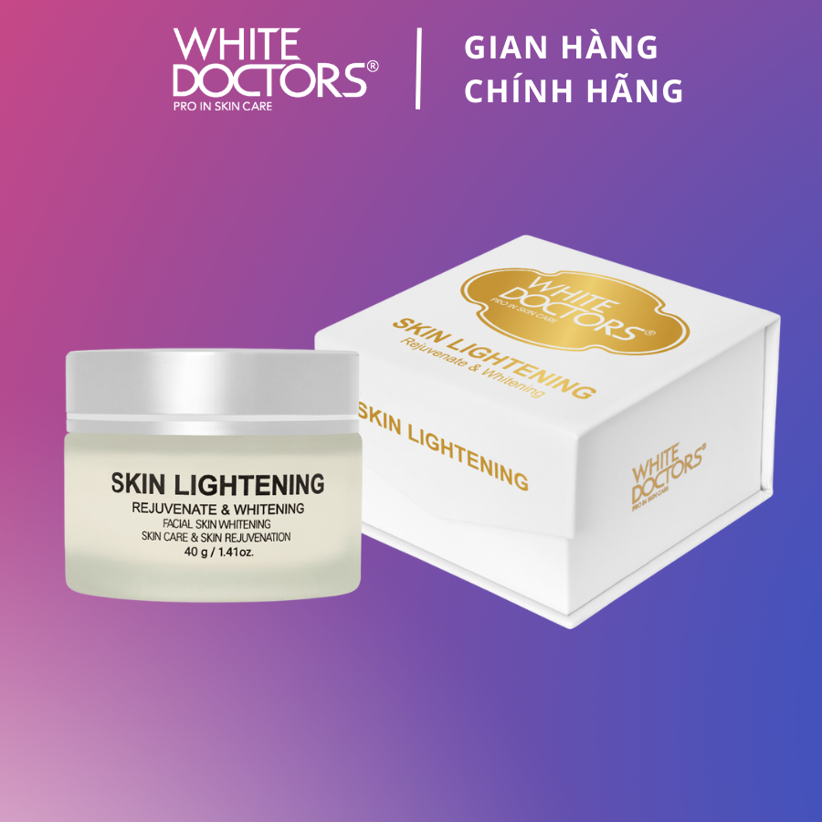 Bộ Dưỡng Trắng Da Mặt Ban Đêm White Doctors