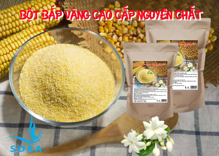Sora pure yellow corn/maize powder  (potentiometer from pack 25kg)