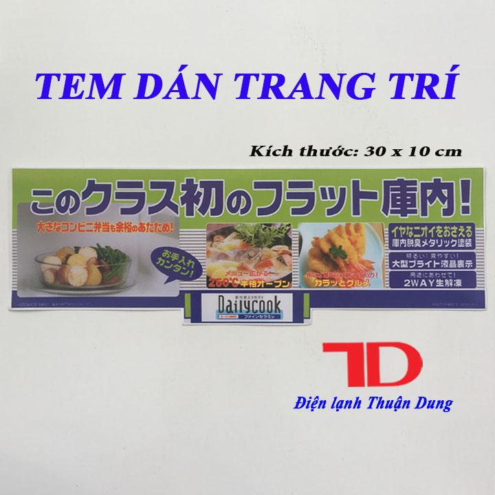 Tem dán trang trí hàng nội địa nhật