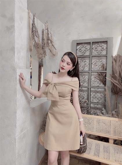 [HCM]ĐẦM ÔM TRỄ VAI NƠ 2 DÂY DỰ TIỆC