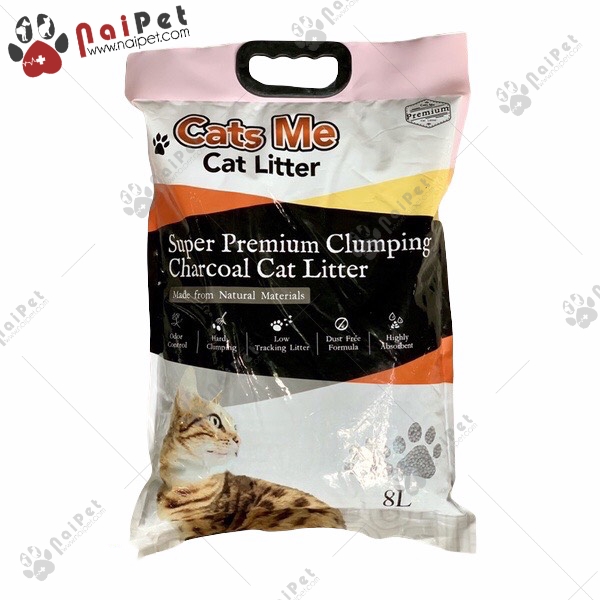 Cát Vệ Sinh Cát Đất Sét Nhật Đen Cats Me Cat Litter CDS001