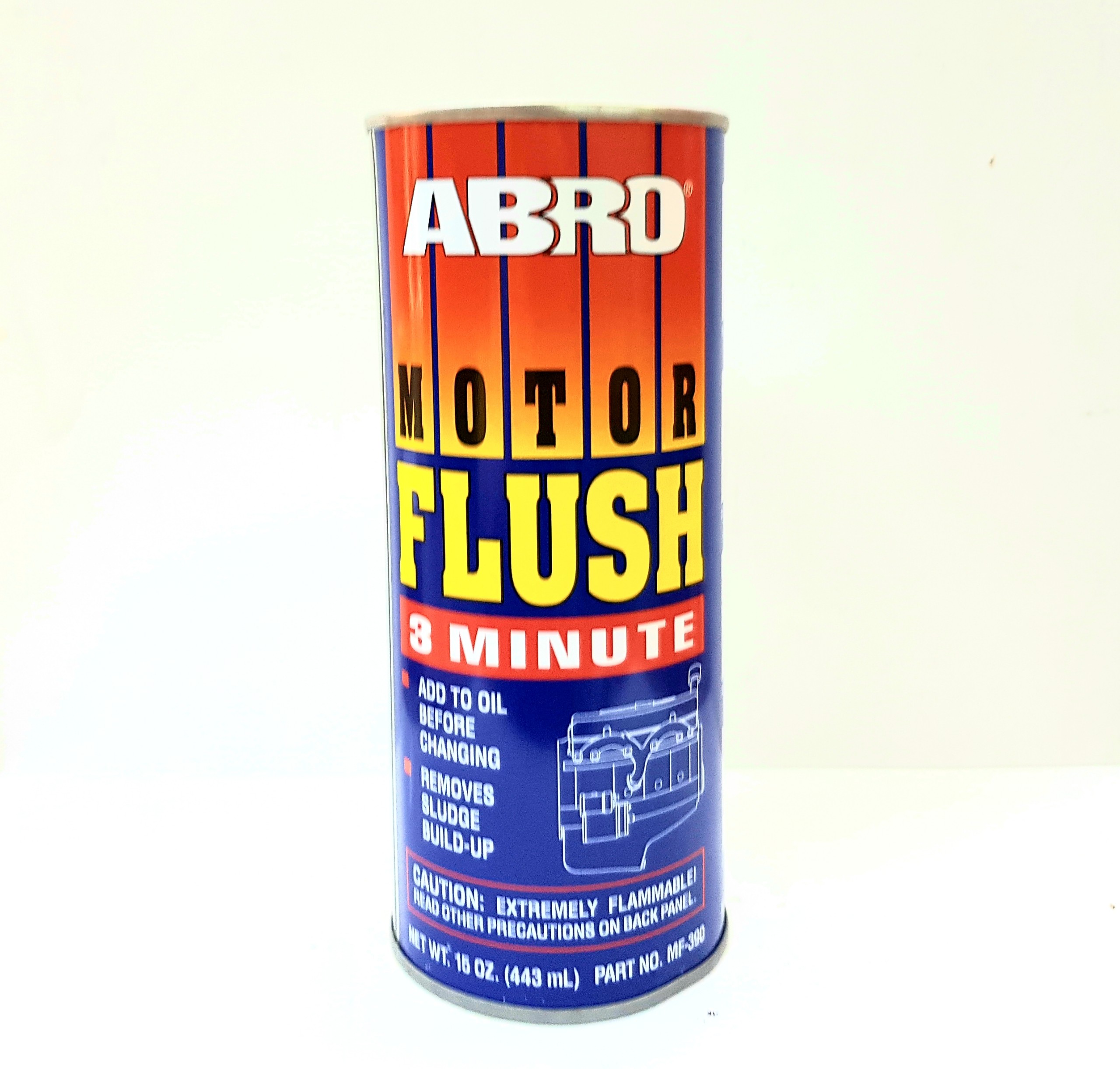 [HCM]Súc rửa động cơ dạng lon ABRO MOTOR Flush 443ml