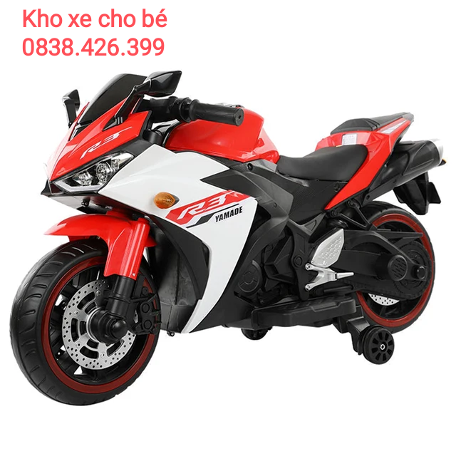 Ducati R3 4 wheels kids electric motorcycle big sprocket 12V bottle light bulb suitable for 3-10T Kids