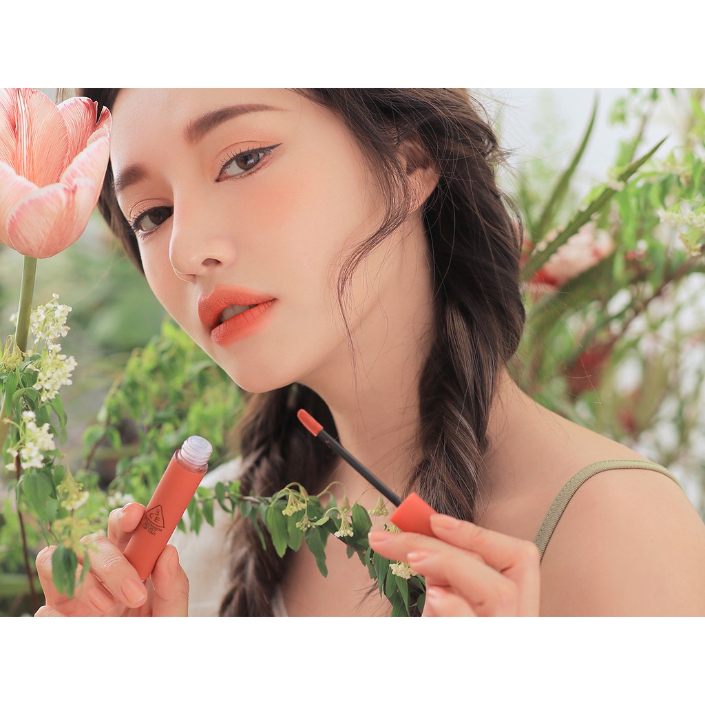 Authentic- Son Kem Lì 3C E Velvet Lip Tint Think Again