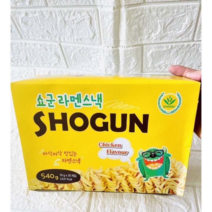 Mì Tôm Trẻ Em SHOGUN- Hộp 30 gói x18g
