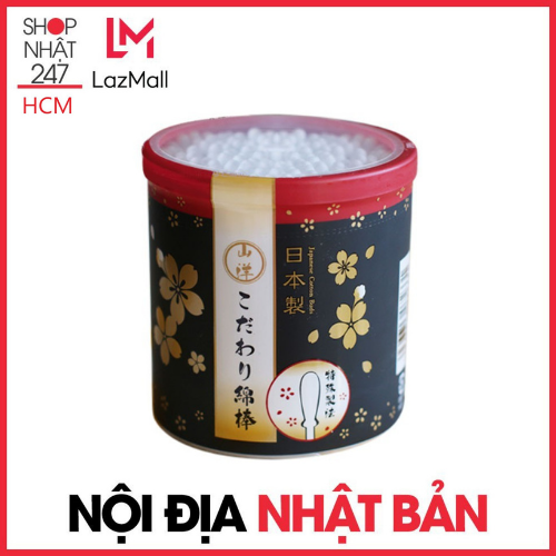Hộp 180 Bông Ngoáy Tai Cao Cấp - Nội Địa Nhật Bản
