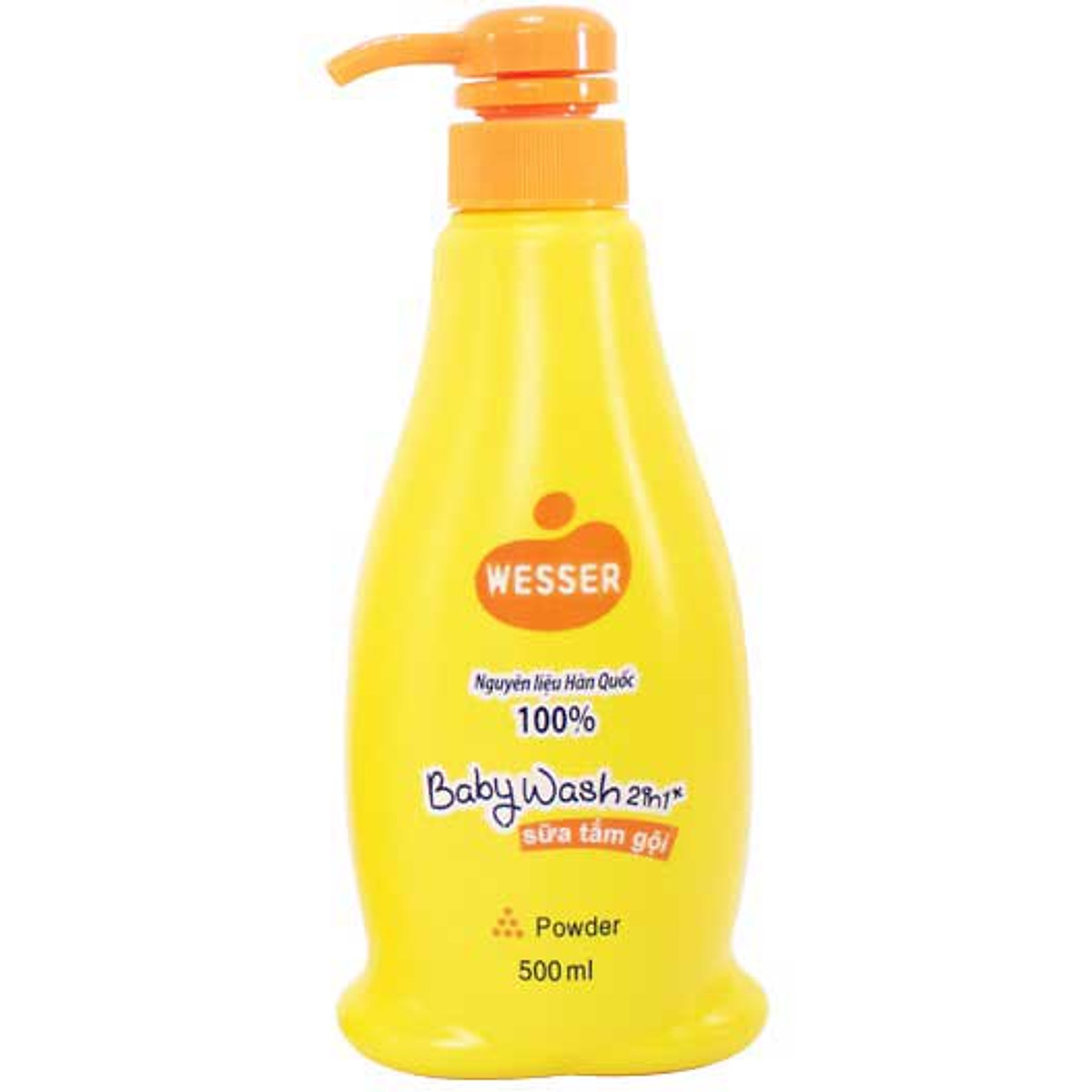 Sữa tắm gội 2in1 Wesser cho bé