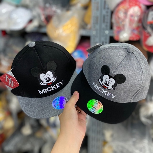 [HCM]NÓN KẾT SNAKCPACK MICKEY CHO BÉ TRAI 1T ĐẾN 5T