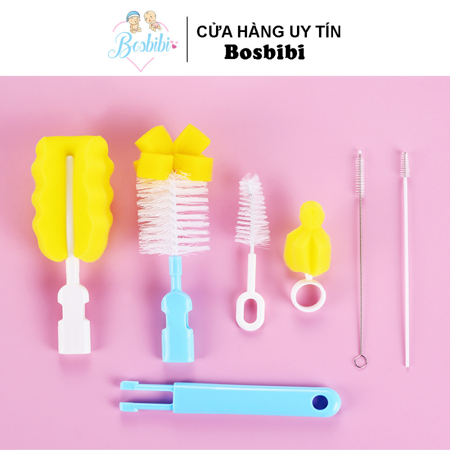 Cọ rửa bình sữa 6 chi tiết
