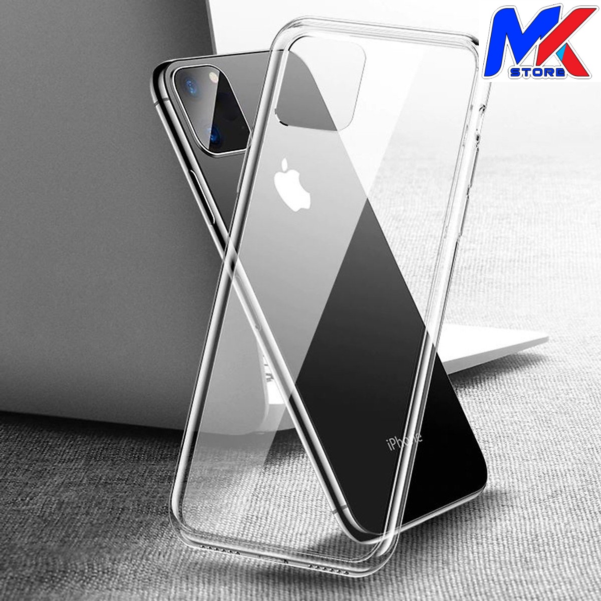 Ốp lưng Silicon dẻo trong suốt cho iPhone 11/11 Pro/11 Promax