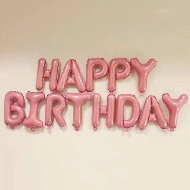 Set Bóng Happy Birthday Mẫu Mới