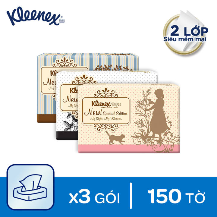 Khăn giấy bỏ túi Kleenex 50x3 tờ