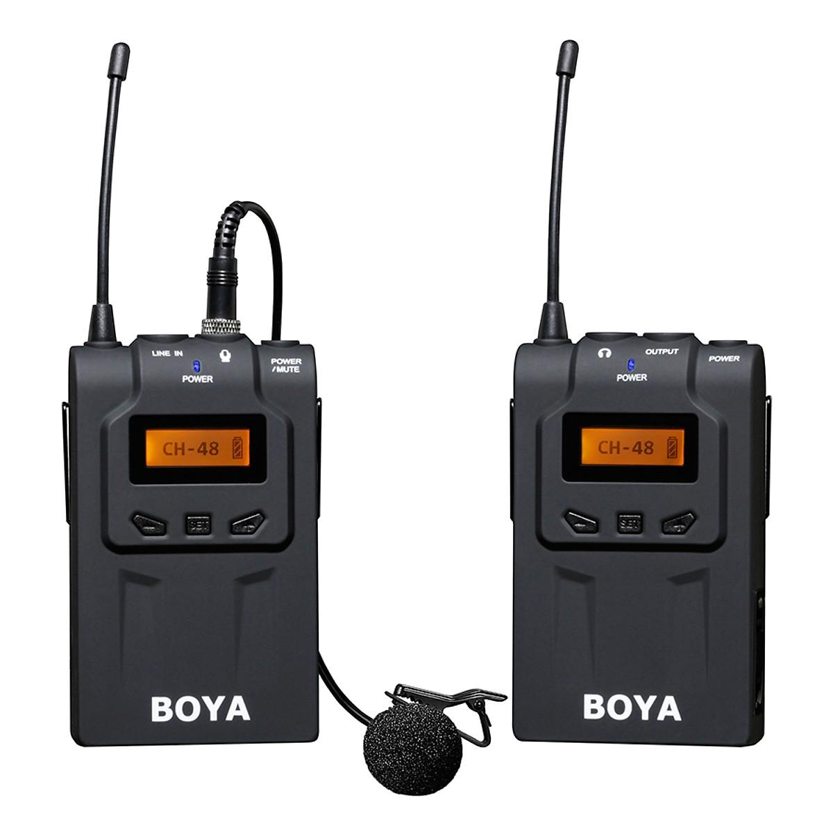 [Trả góp 0%]Micro thu âm wireless UHF Boya BY-WM8 PRO-K1