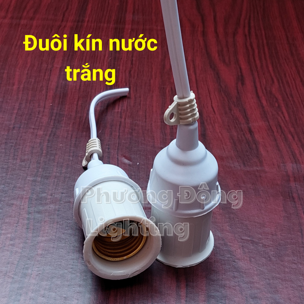 Đuôi đèn xoáy treo lò xo E27 các loại