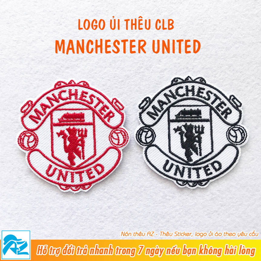 Patch vải ủi thêu logo clb bóng đá S187