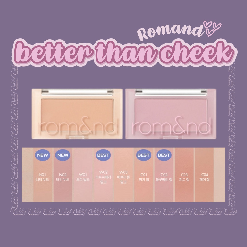 Phấn Má Romand Better Than Cheek