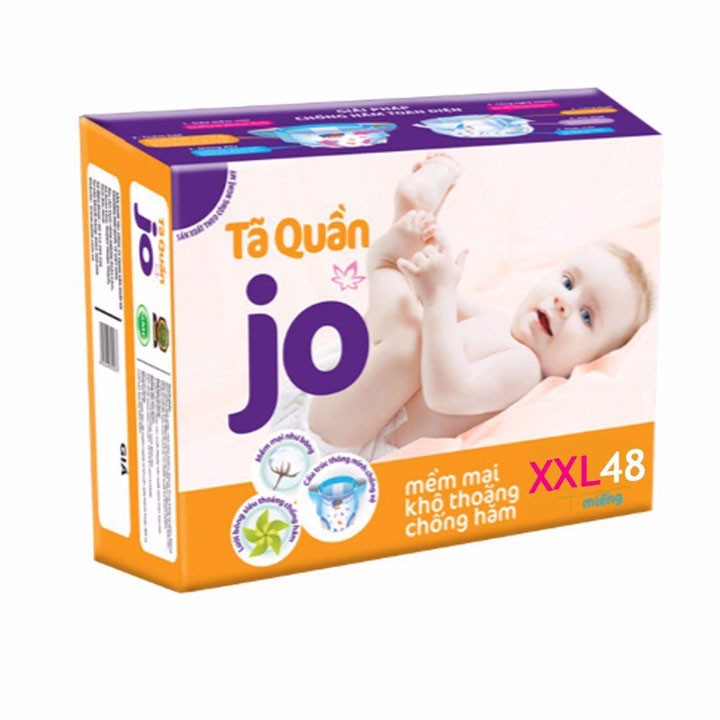 BỈM QUẦN JO 3S cỡ M72 cắt tem