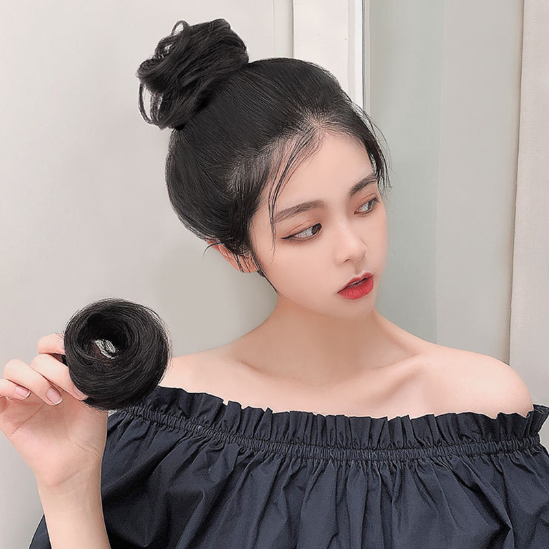 Sợi Tóc thật 100% - Búi cột thẳng