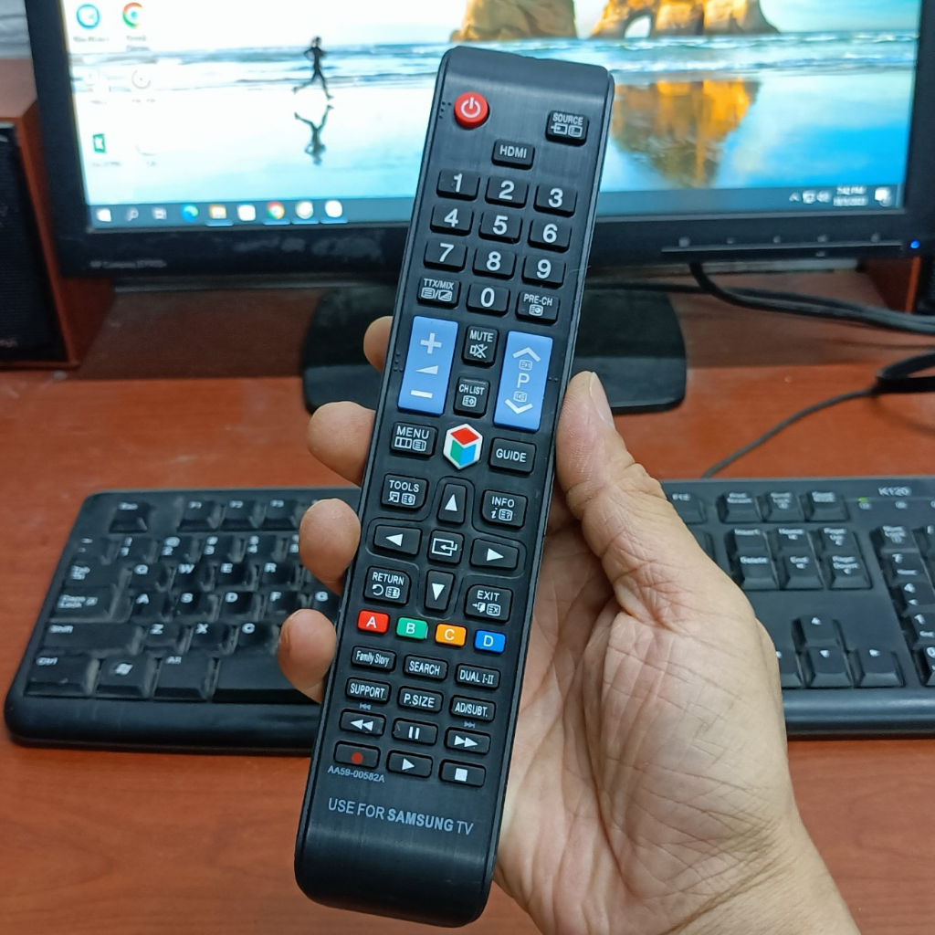 Điều khiển - Remote TV Samsung (Cho tất các đời TV Samsung kể cả Smart 4K).