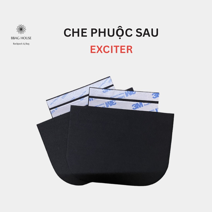 Miếng dán chắn bùn phuộc sau xe Exciter 155