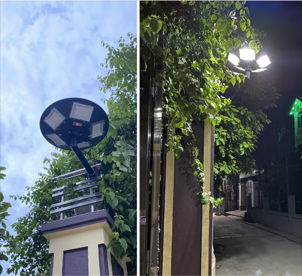 Đèn năng lượng mặt trời - UfO-500W - 360độ