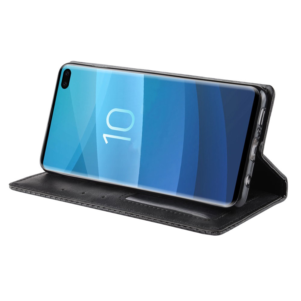 Bao da dạng ví Samsung S10 Plus Leather Luxury