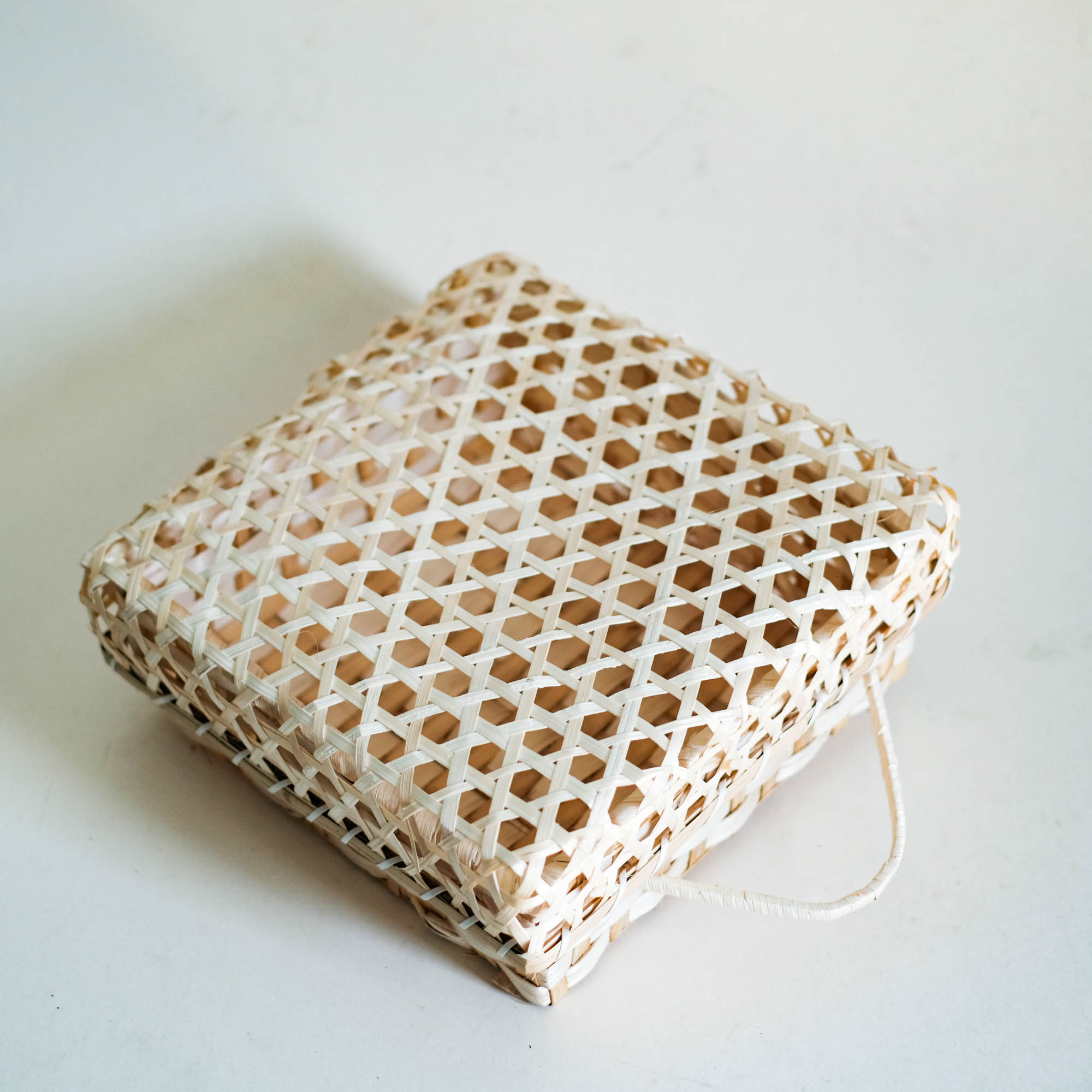 Gift Box bamboo đan-bamboo Square-woven bamboo box(33x30x10cm)