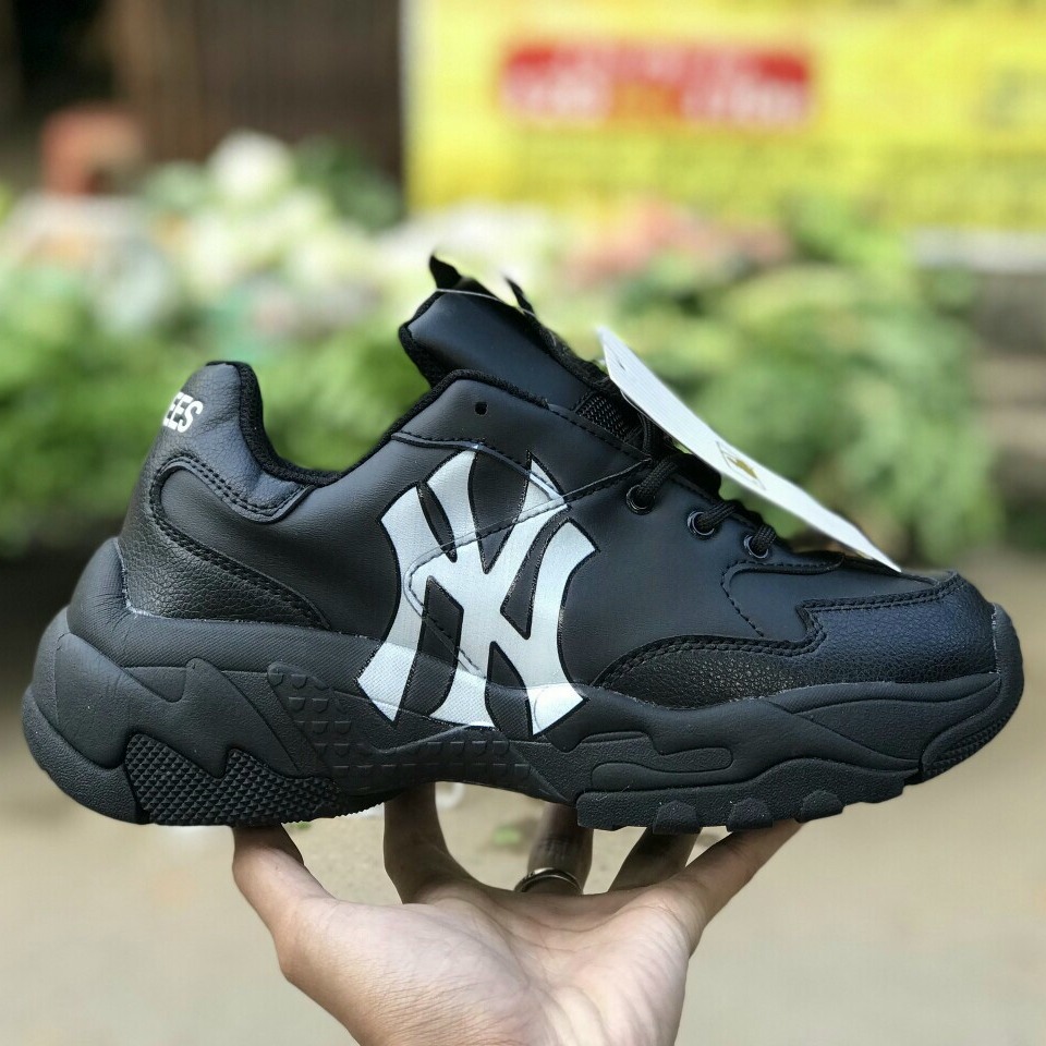 [SHIP HỎA TỐC]Giày MLB NY vàng kem Fullbox - Ann Shoes