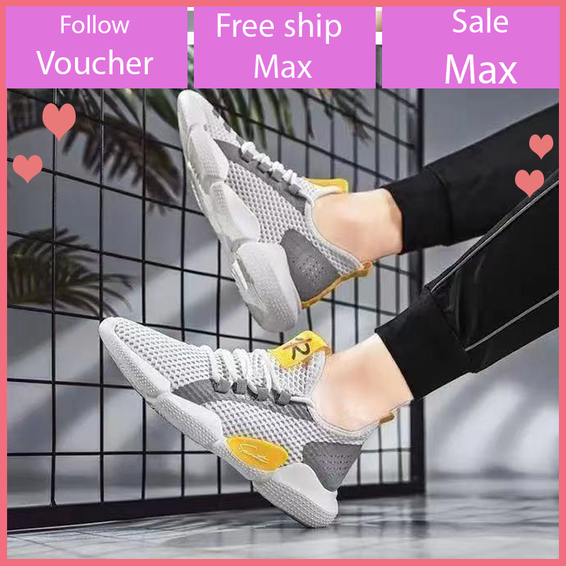 Giày sneaker thể thao nam buộc dây siêu nhẹ V262