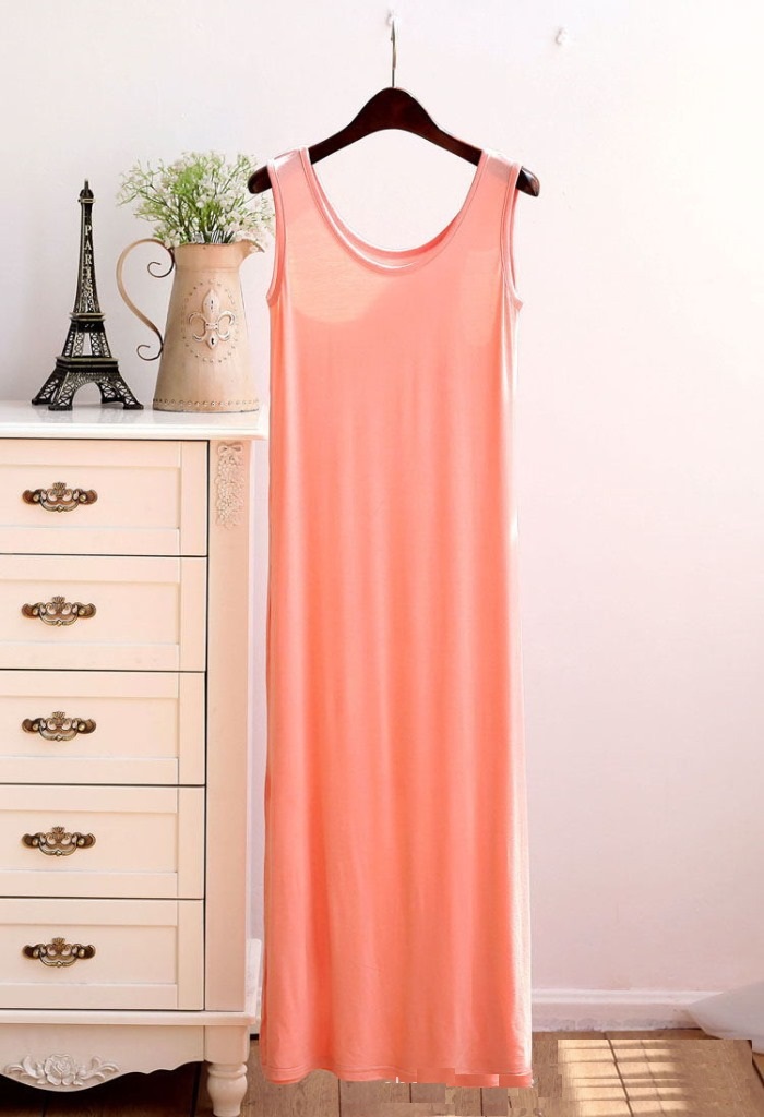 Đầm váy nữ HaiAnh store, Đầm bầu nữ, Đầm thun dáng dài xinh nhiều màu lựa chọn DB21