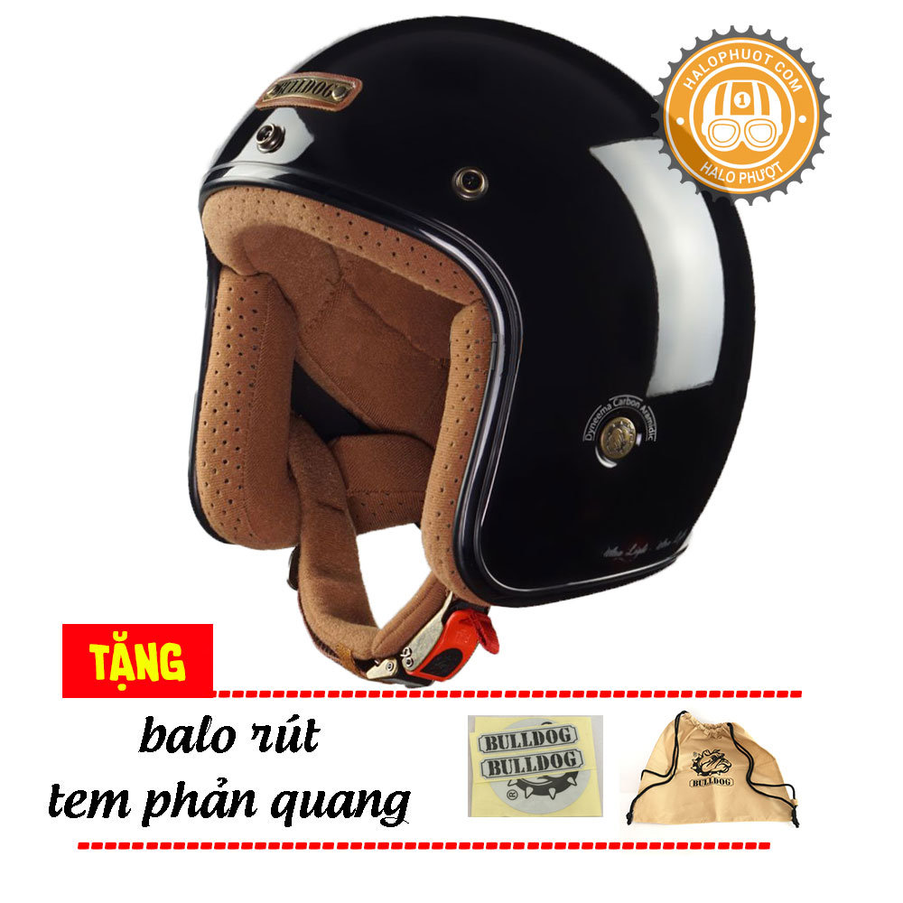 Mũ bảo hiểm Bulldog Heli Fiberglass sợi thủy tinh