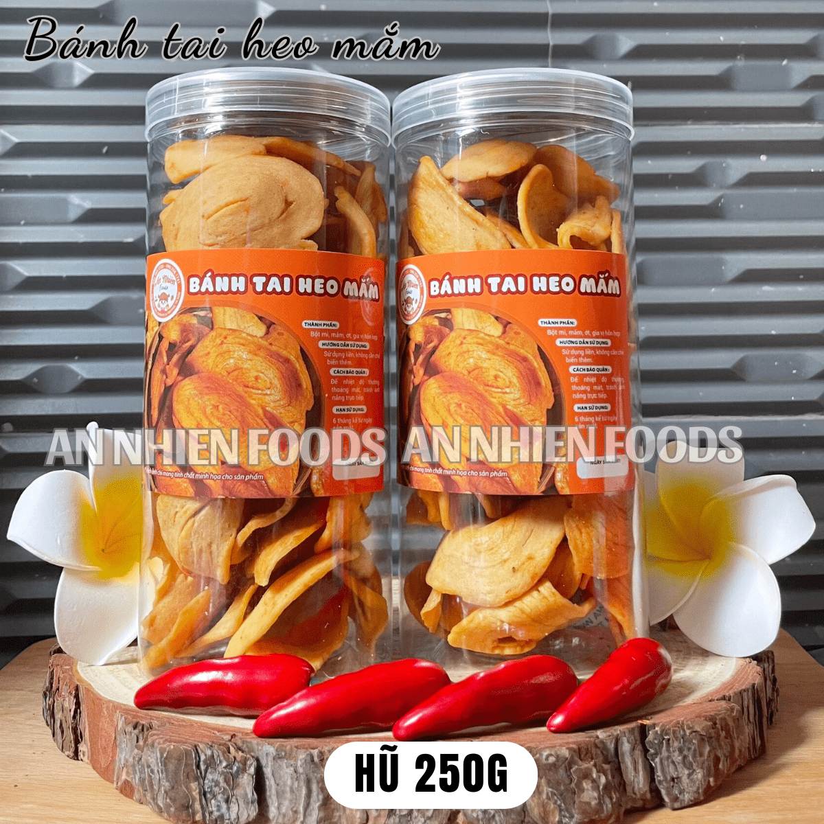 1 kg- bánh tai heo mắm