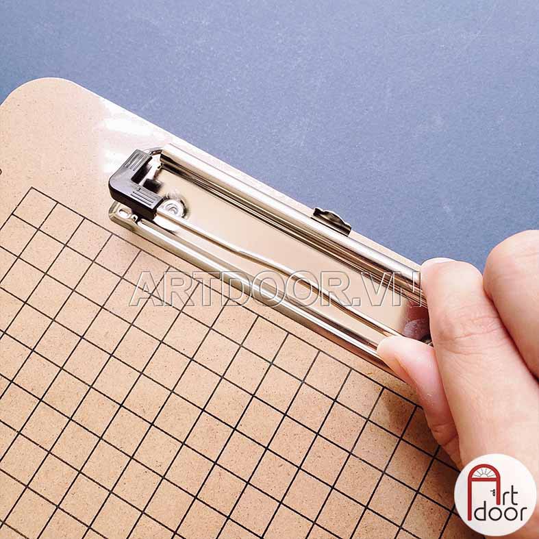 Bảng gỗ kẹp giấy vẽ CENVAVA A3, A4