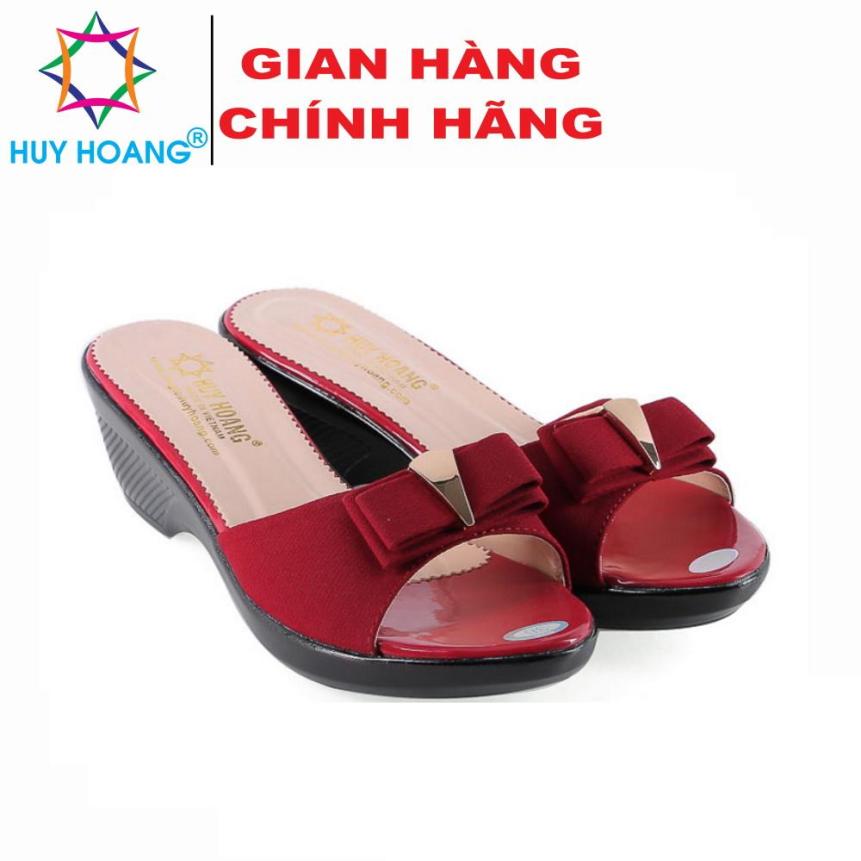 Dép nữ thời trang Huy Hoàng màu đỏ HK7934 giá rẻ