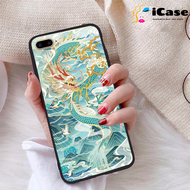 Ốp lưng iPhone 7 Plus viền dẻo TPU BST Rong