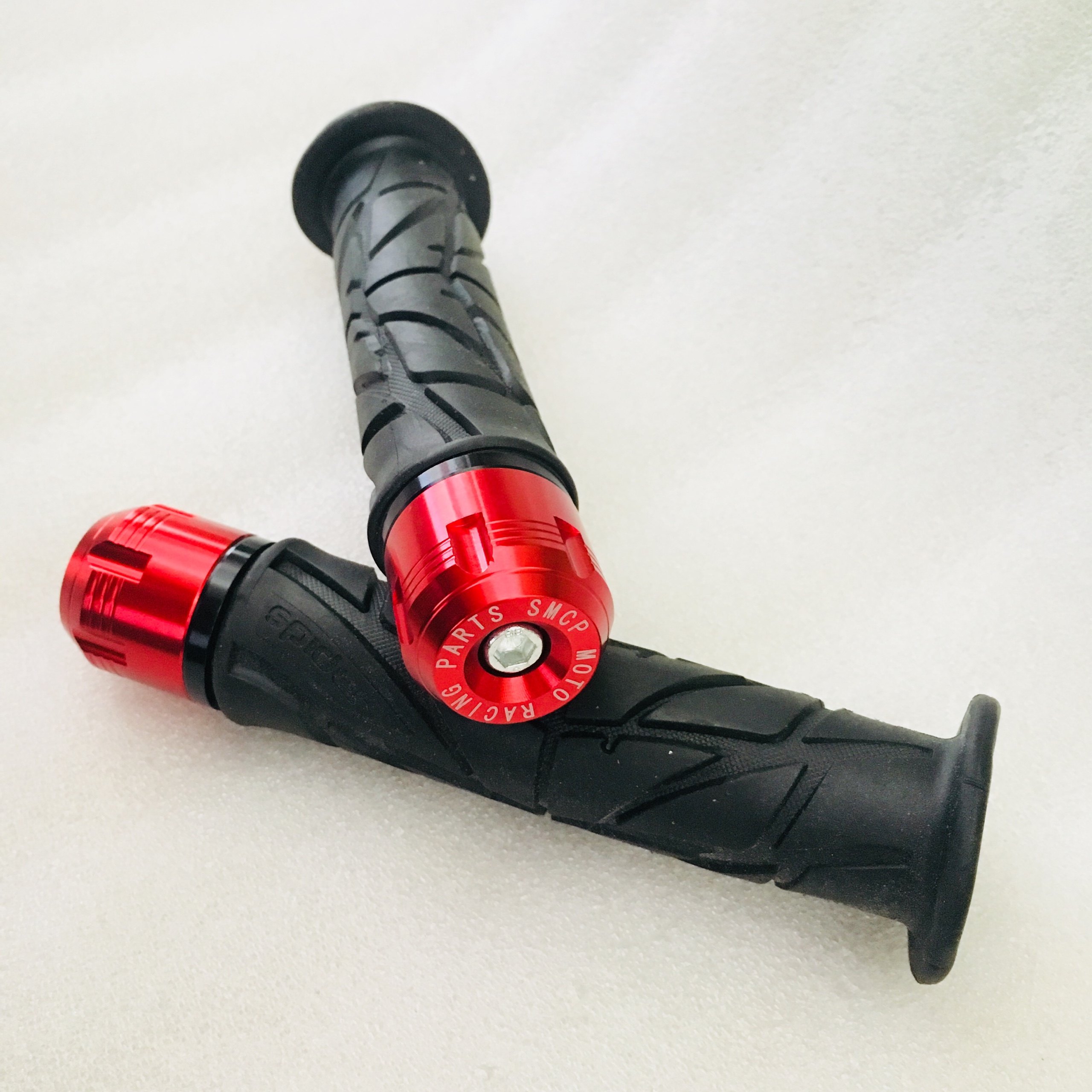 Combo bao tay cao su spider kèm gù nhôm moto racing