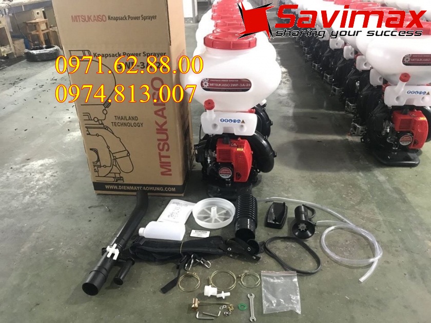 Máy phun phân bón đa năng, máy phun sạ lúa động cơ xăng 2 thì