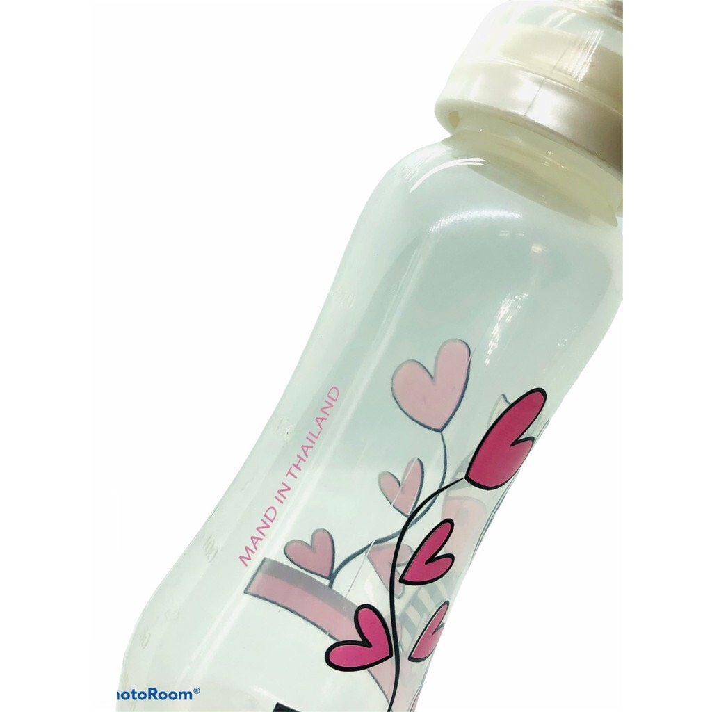 Bình sữa cổ hẹp eo Pappi 240ml Thailand
