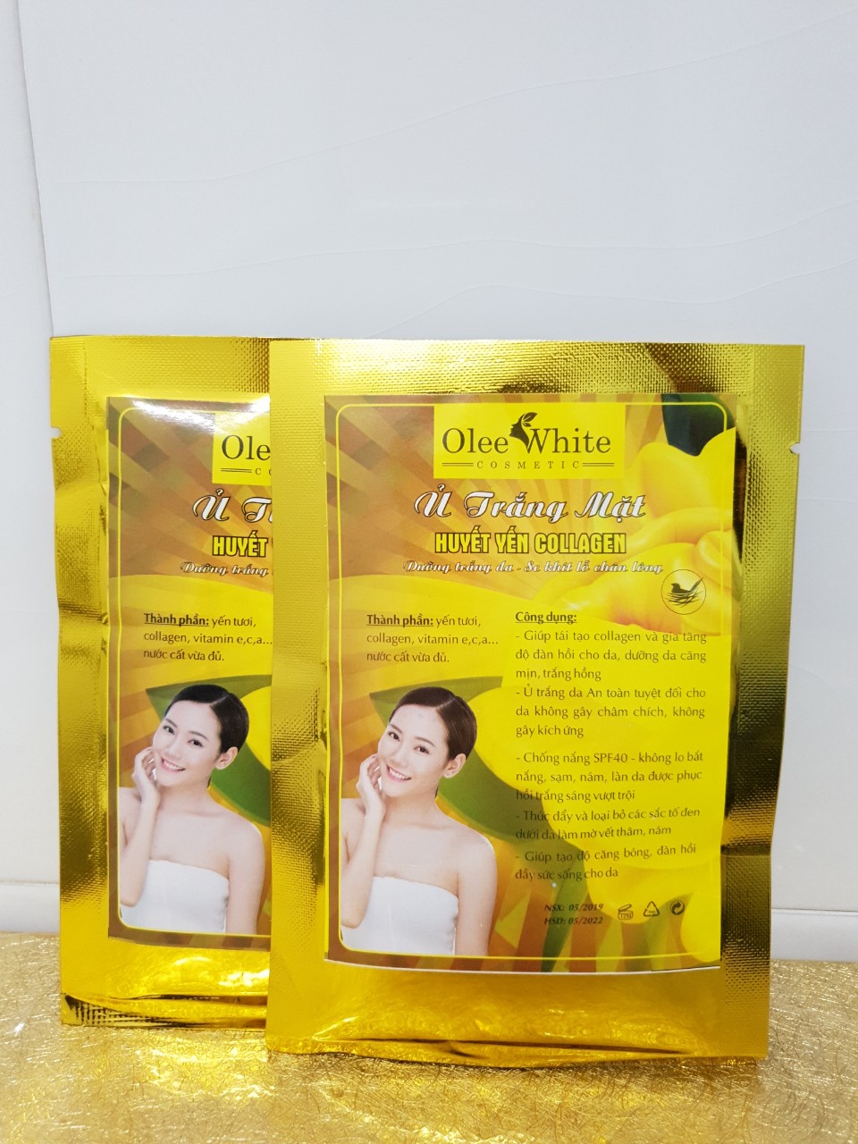mặt nạ Ủ trắng huyết yến colllgaen